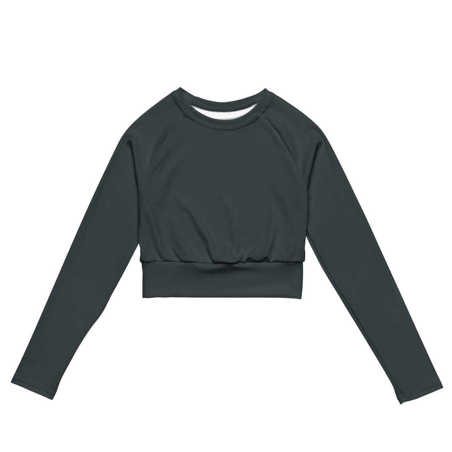 Vessel Gear Long Sleeve Crop Top Green