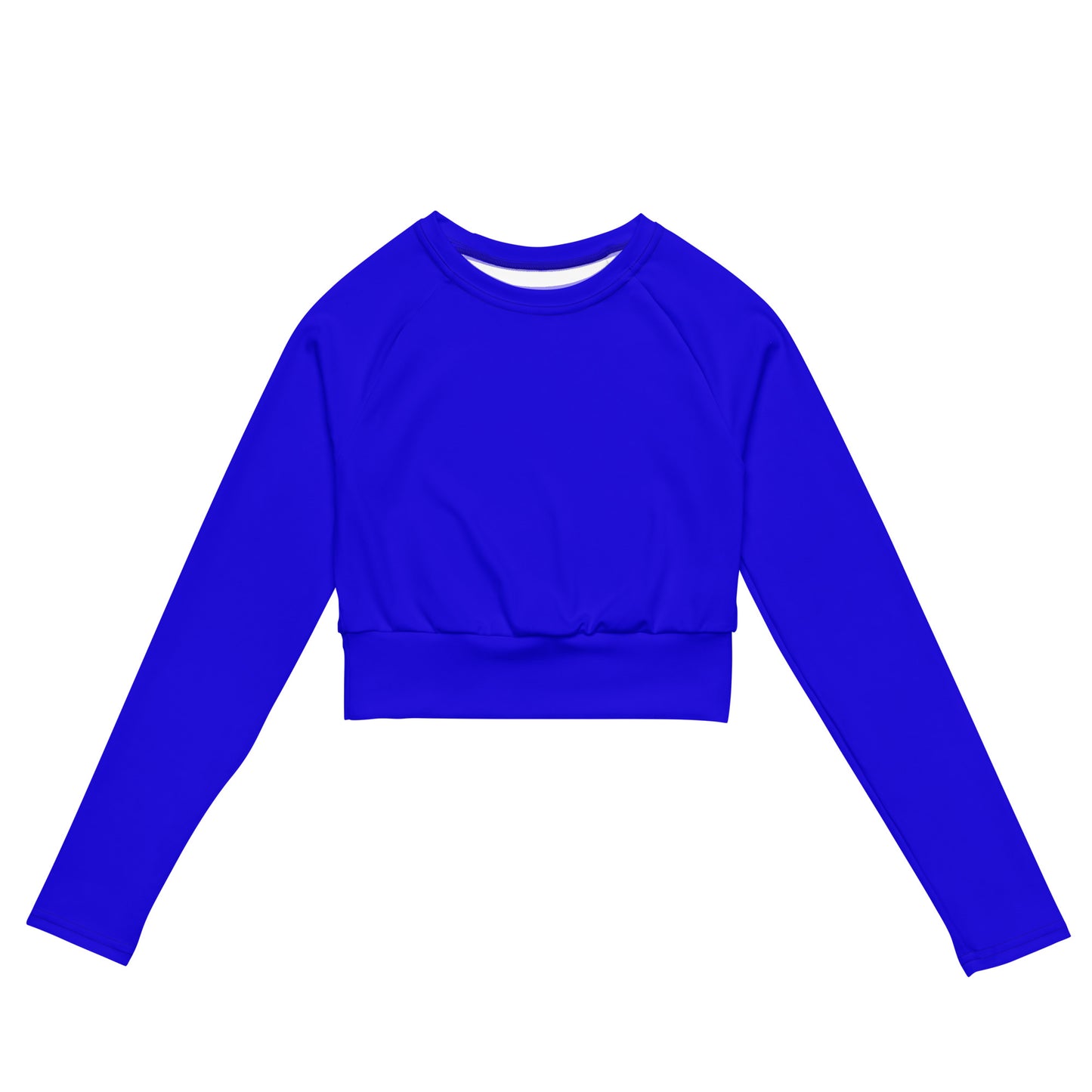 Vessel Gear Long Sleeve Crop Top Blue