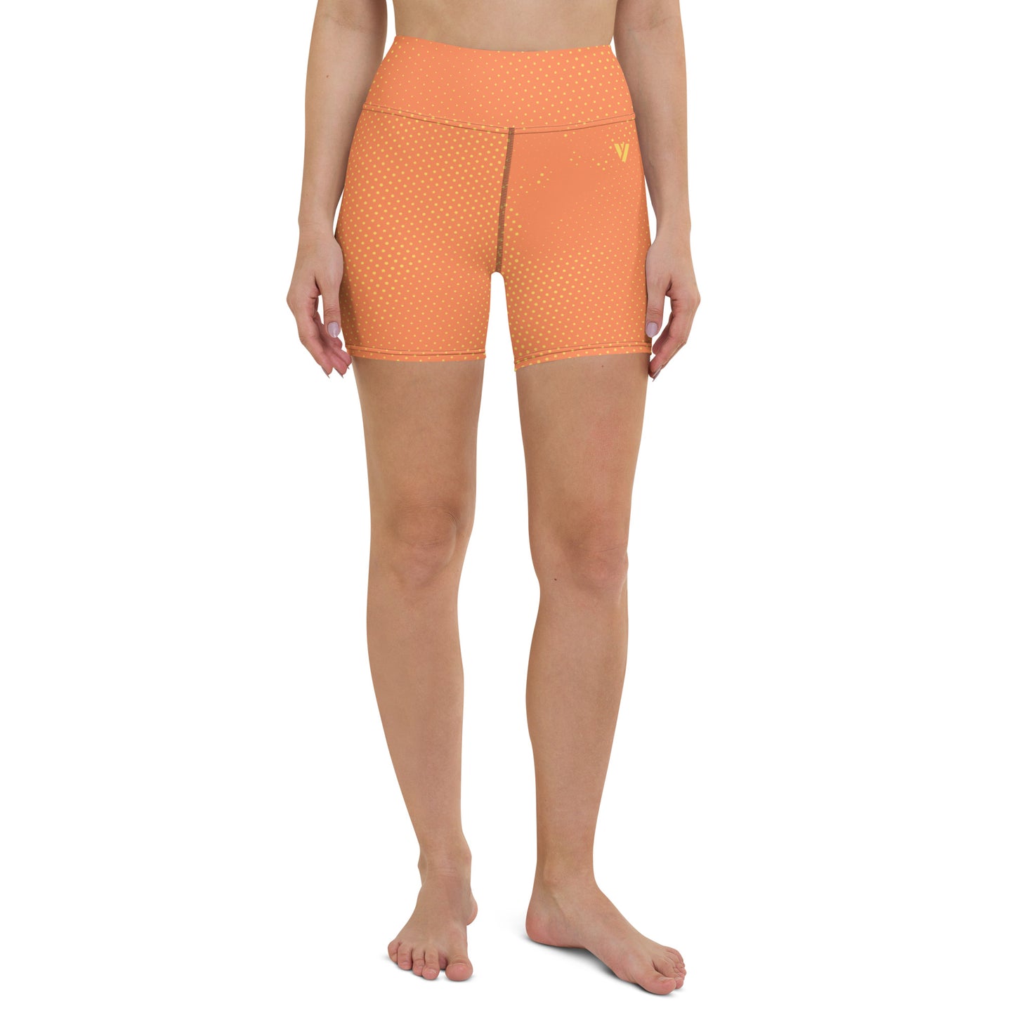 Tangerine Yoga Shorts