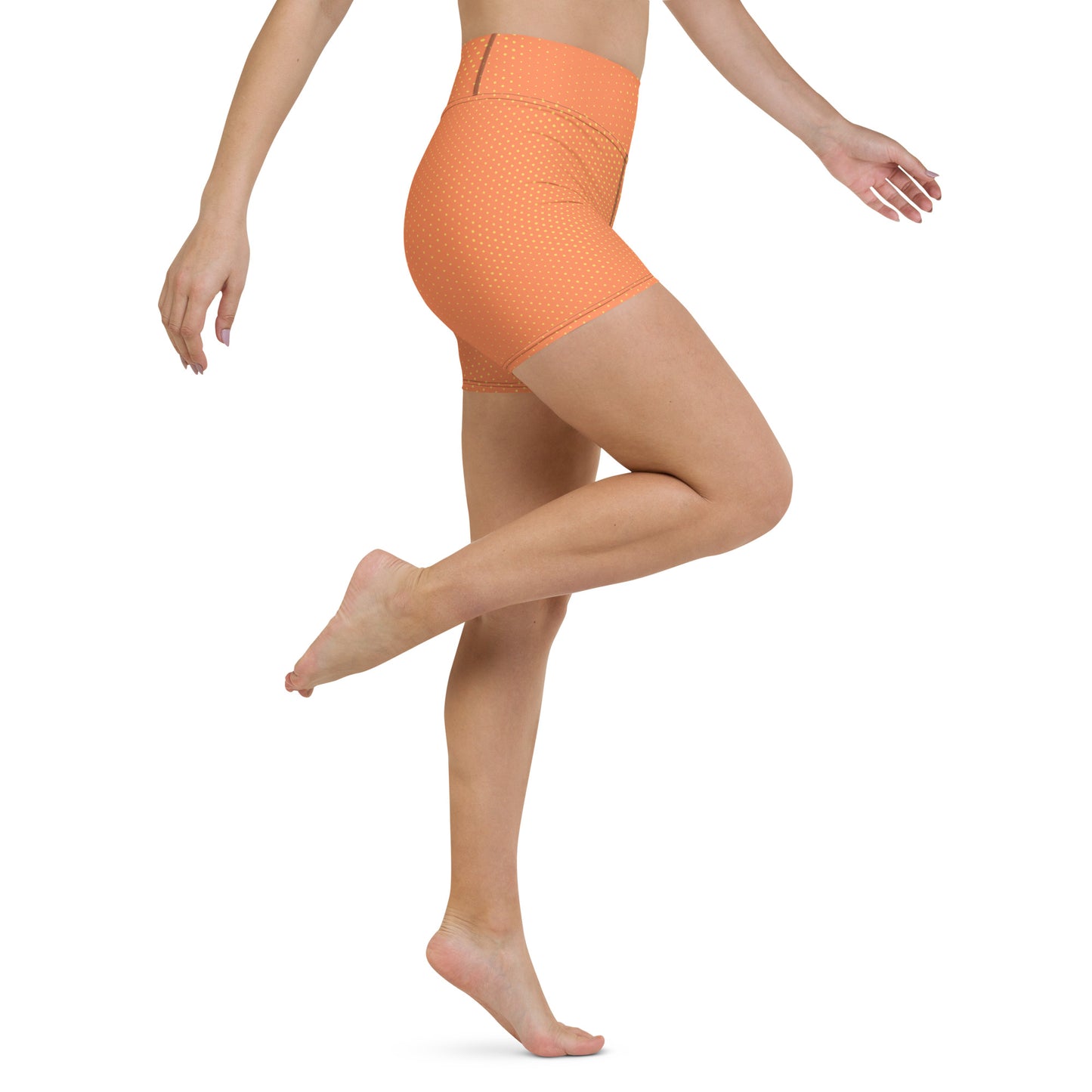 Tangerine Yoga Shorts